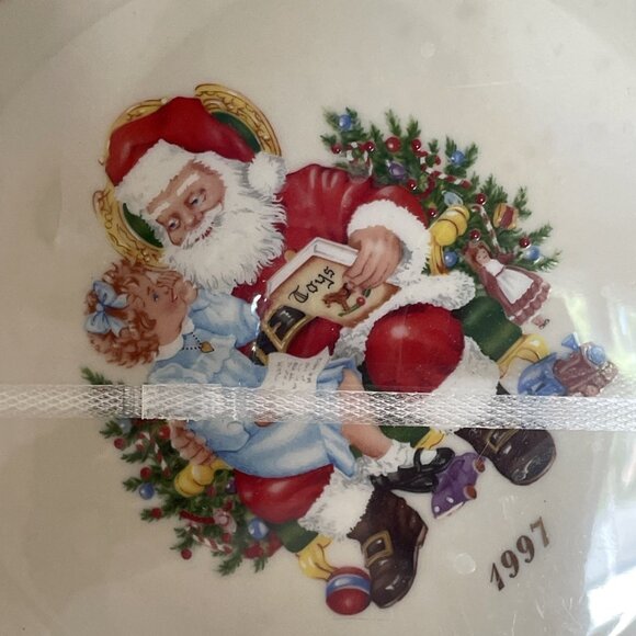 Vintage Lenox 1997 Annual Holiday Collector Plate Christmas Limited Edition NIB - Picture 2 of 6